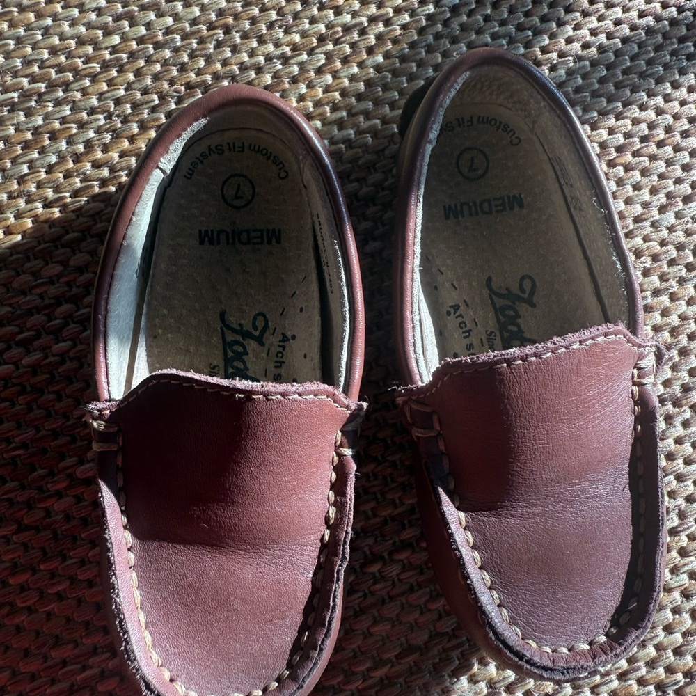 Classic Tan Kids Moccasins